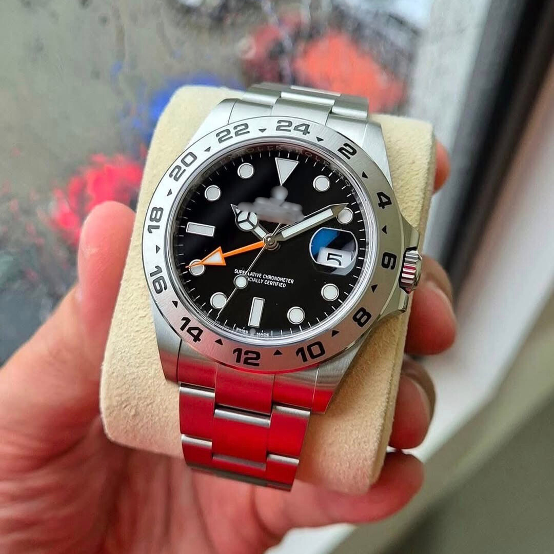 EXPLORER II BLACK 42 MM