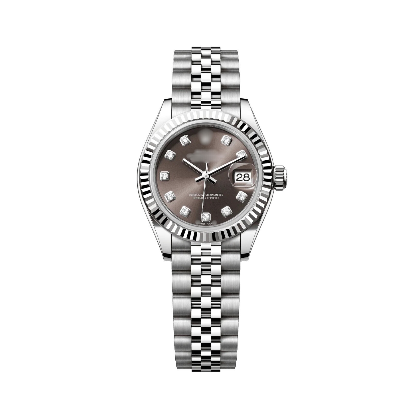 LADY-DATEJUST DARK GREY 28MM