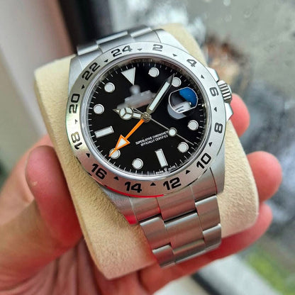 EXPLORER II BLACK 42 MM