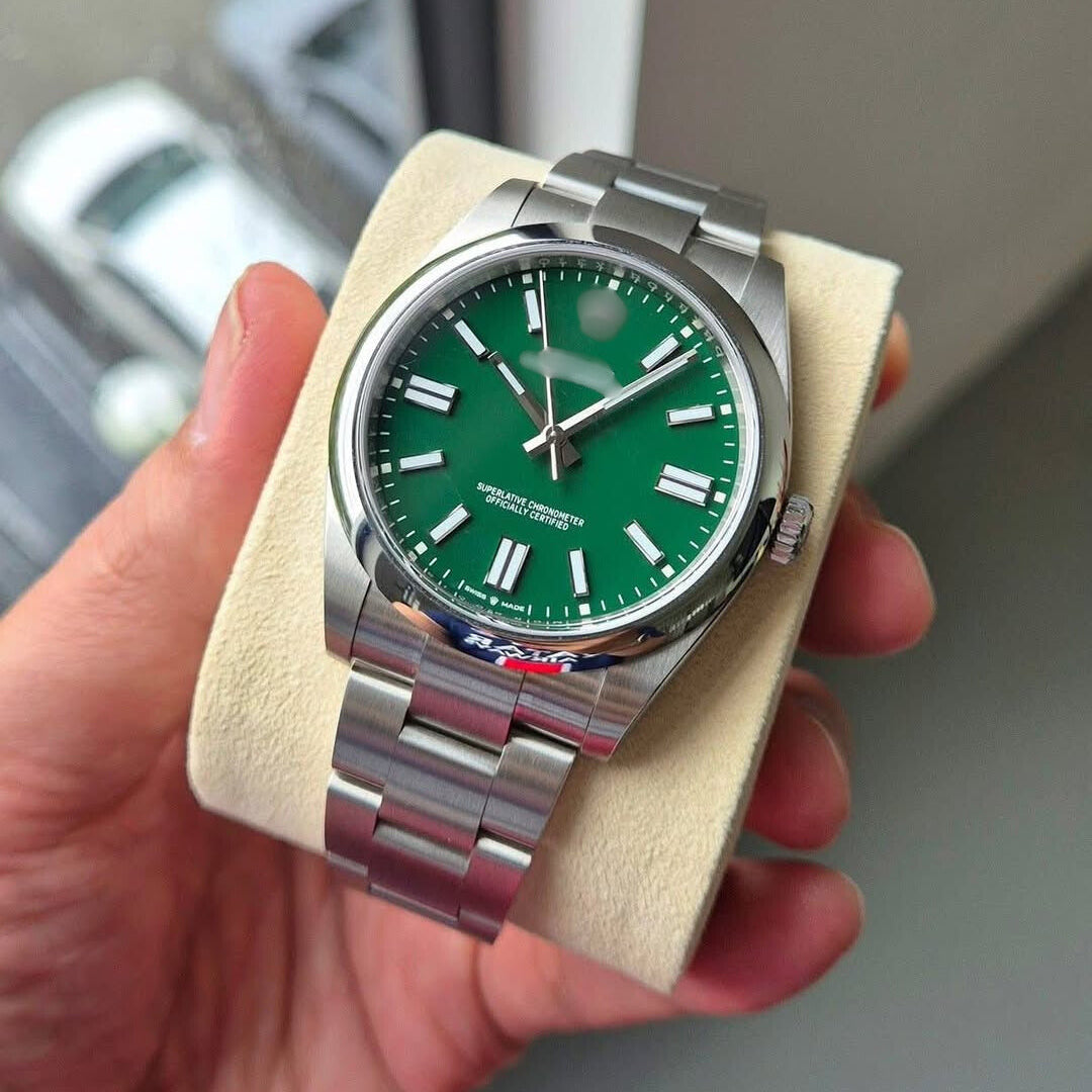OYSTER PERPETUAL GREEN 41MM