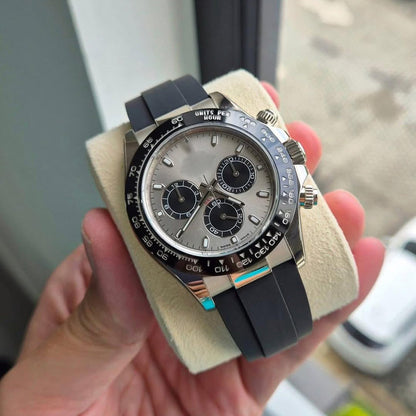 DAYTONA SILVER OYSTERFLEX